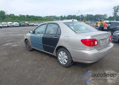 2003 Toyota Corolla Ce из США, поврежденный, VIN 2T1BR32E43C037880